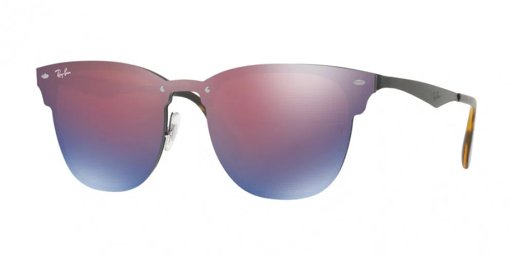 Ray-Ban Blaze Clubmaster 3576N Sunglasses - view 9